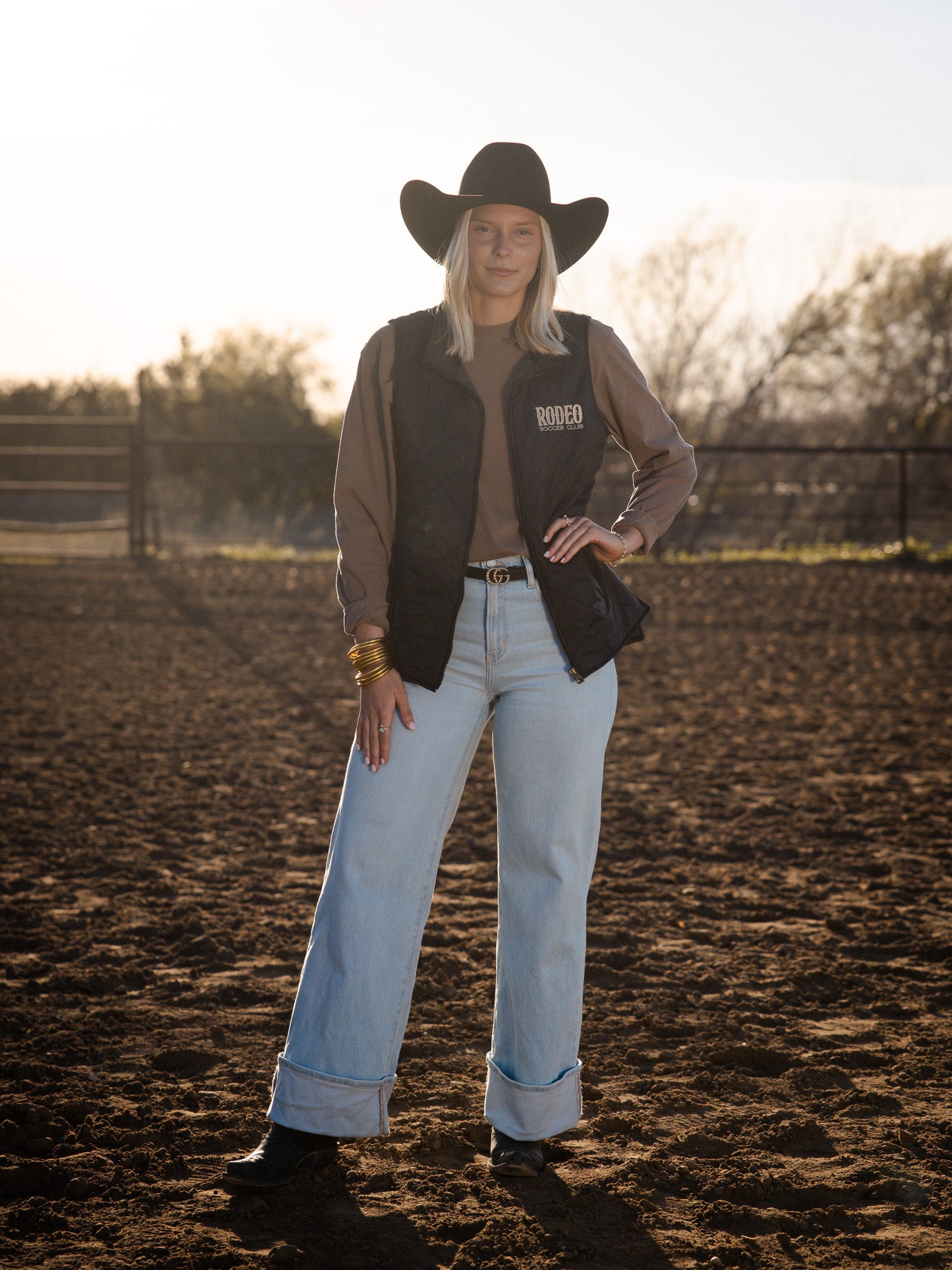 Women's Wordmark Quilted Vest