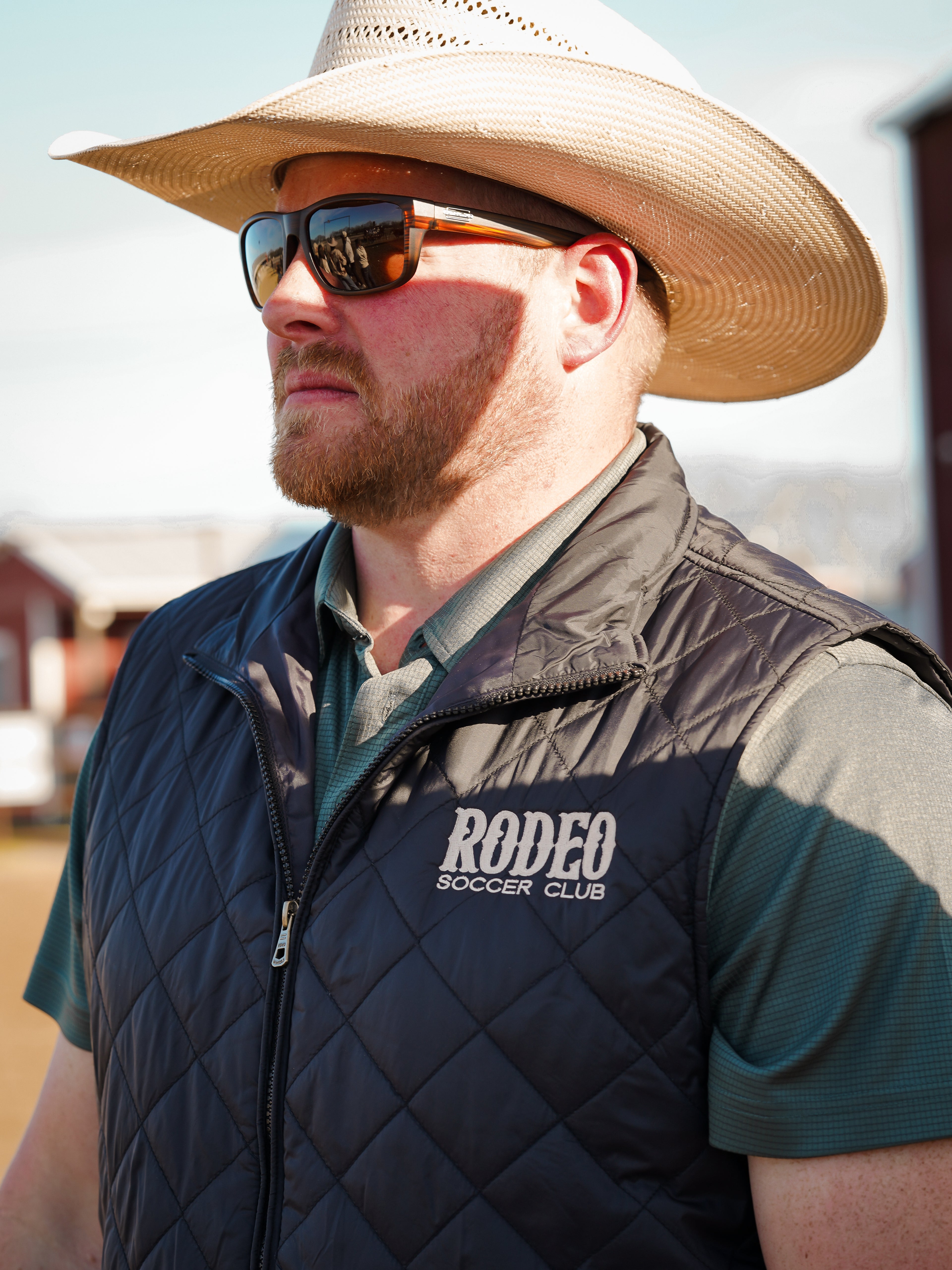 Men's Wordmark Quilted Vest