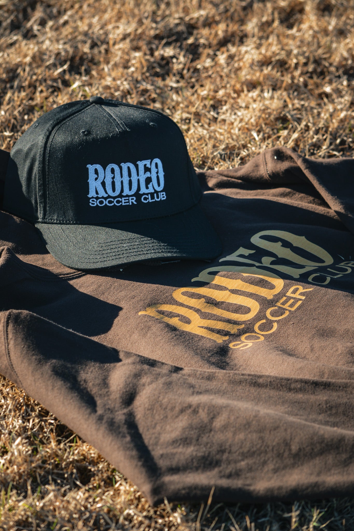 Wordmark Hoodie x Baseball Cap Bundle [Brown | Black]